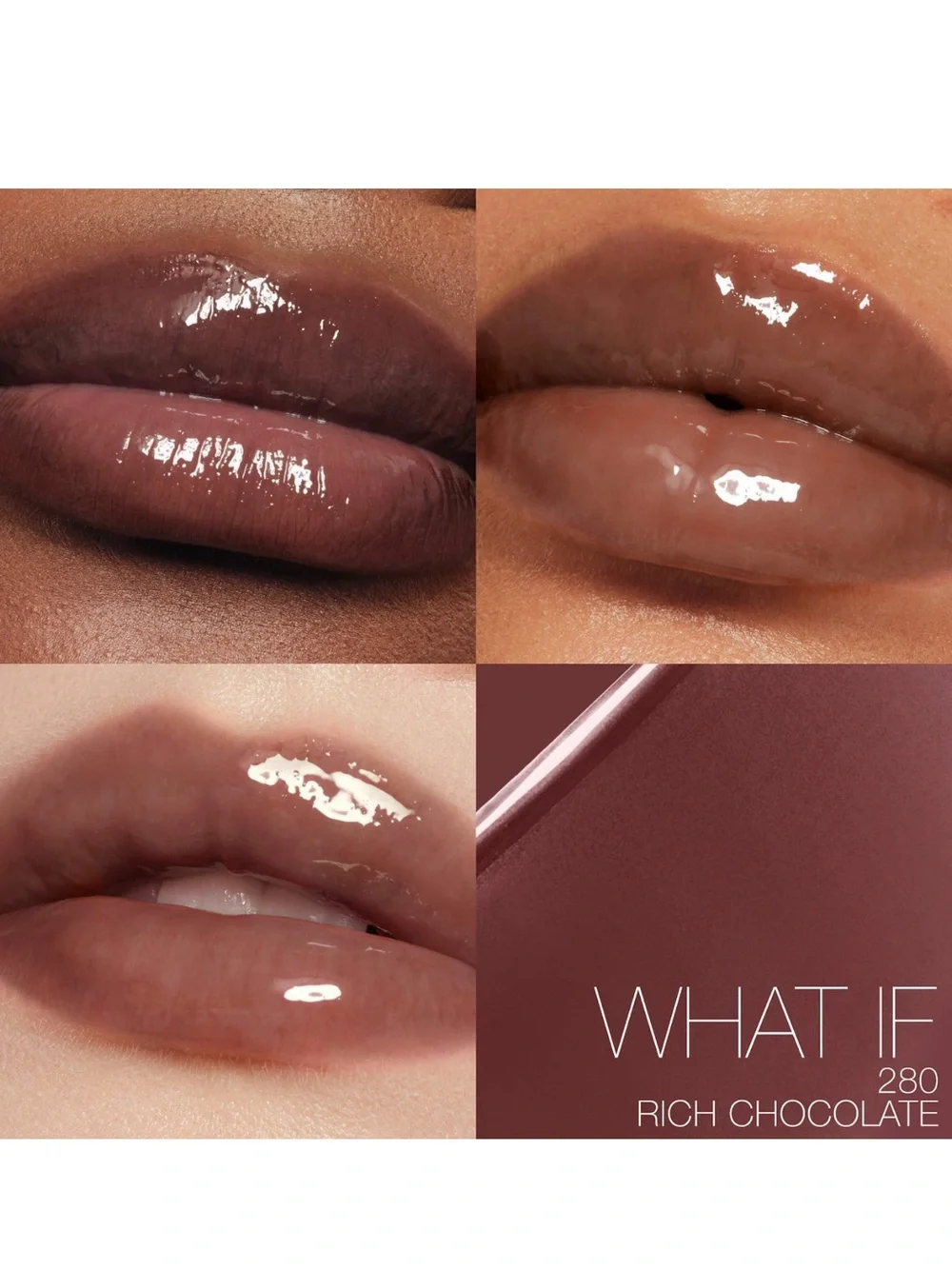 New! NARS afterglow lip shine - what If 280